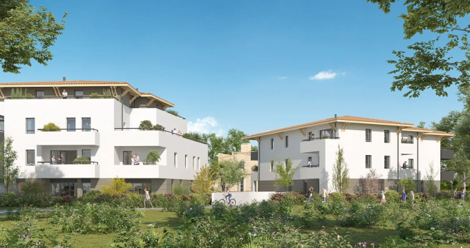 Achat / Vente programme immobilier neuf Gradignan en lisière du bois de Cotor (33170) - Réf. 9251