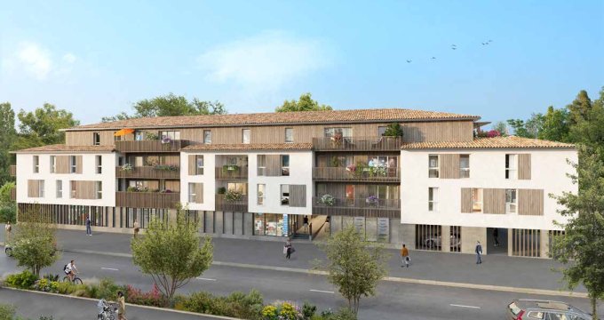 Achat / Vente programme immobilier neuf Saint-Vincent-de-Paul à 15 min de route de Bordeaux (33440) - Réf. 9229