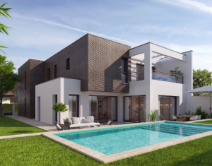 Achat / Vente programme immobilier neuf Le Bouscat maisons duplex piscine à 5 min de Bordeaux Lac (33110) - Réf. 9211