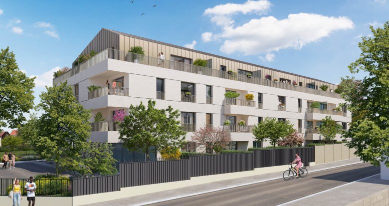 Achat / Vente programme immobilier neuf Ambarès-et-Lagrave à 450m de la gare La Gorp (33440) - Réf. 9218