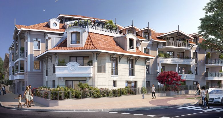 Achat / Vente programme immobilier neuf Arcachon face au casino et à 200 m de la plage (33120) - Réf. 9261