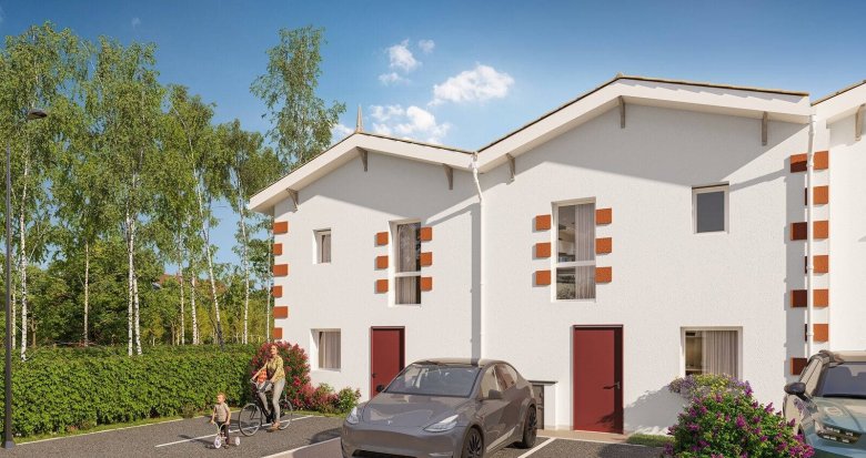 Achat / Vente programme immobilier neuf Audenge à 5 minutes en voiture du port et des bassins du littoral (33980) - Réf. 9264