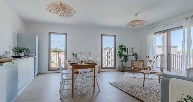 Achat / Vente programme immobilier neuf Biganos à 10 min en voiture de la plage (33380) - Réf. 11774