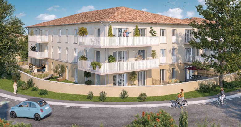 Achat / Vente programme immobilier neuf Blanquefort à 20 min du centre de Bordeaux en tram C (33290) - Réf. 9232