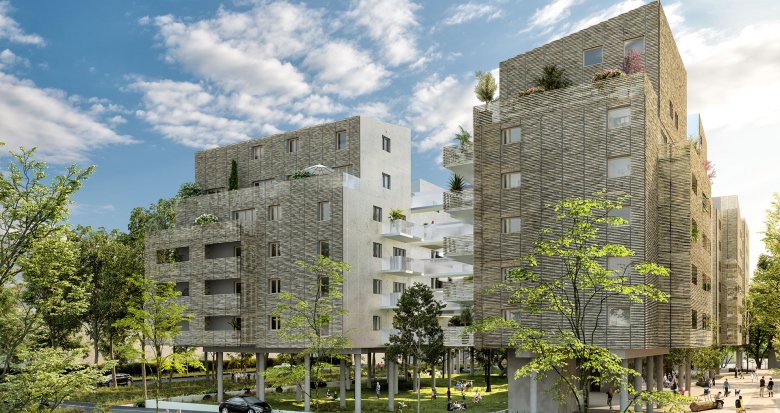 Achat / Vente programme immobilier neuf Bordeaux écoquartier en bord de Garonne (33000) - Réf. 9201