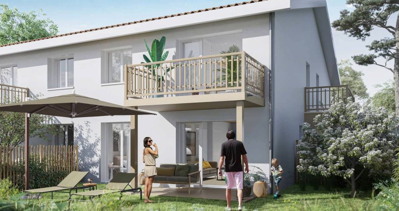 Achat / Vente programme immobilier neuf Castelnau-de-Médoc à proximité des plages et des lacs (33480) - Réf. 11729