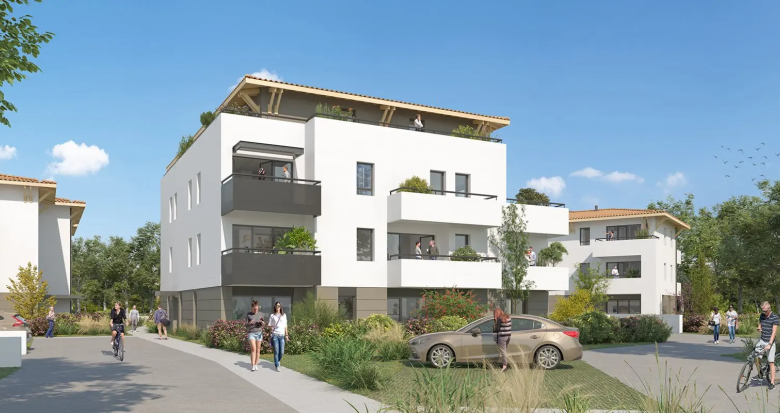 Achat / Vente programme immobilier neuf Gradignan en lisière du bois de Cotor (33170) - Réf. 9251