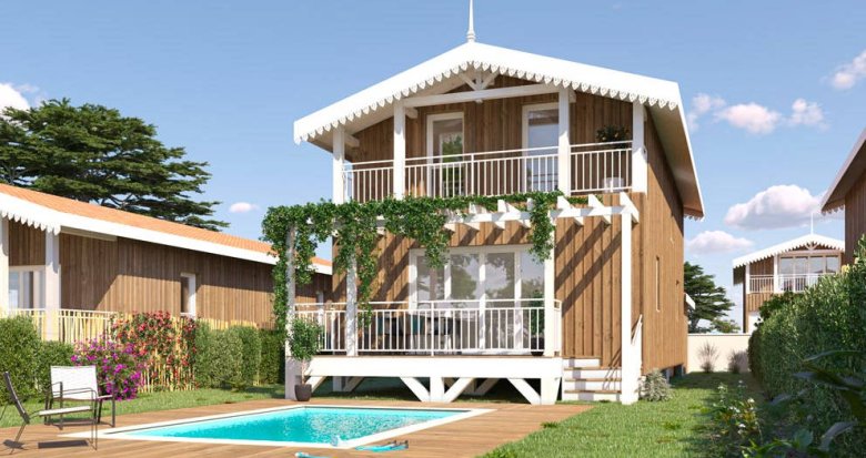 Achat / Vente programme immobilier neuf Gujan-Mestras à moins de 20 minutes en voiture d’Arcachon (33470) - Réf. 9268