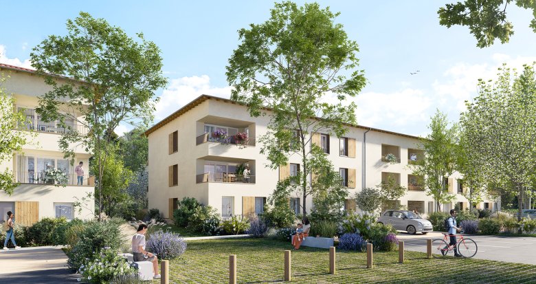 Achat / Vente programme immobilier neuf La Taillan-Médoc cadre champêtre à 25 min de Bordeaux (33320) - Réf. 9239