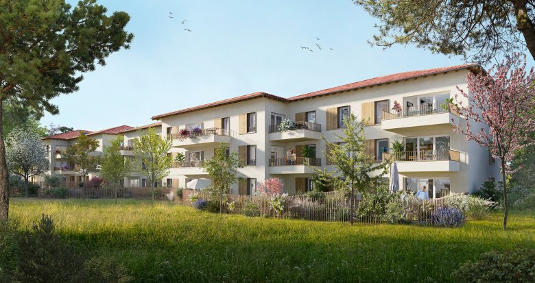 Achat / Vente programme immobilier neuf La Taillan-Médoc cadre champêtre à 25 min de Bordeaux (33320) - Réf. 9239