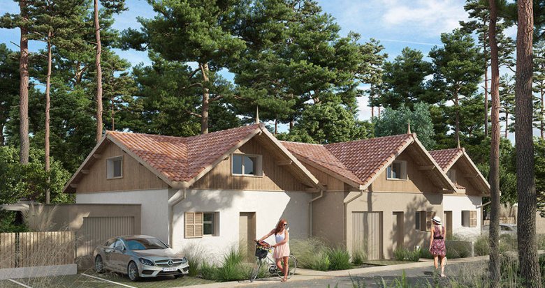 Achat / Vente programme immobilier neuf Lège-Cap-Ferret entre le Prés Salé et le centre-ville (33950) - Réf. 9271