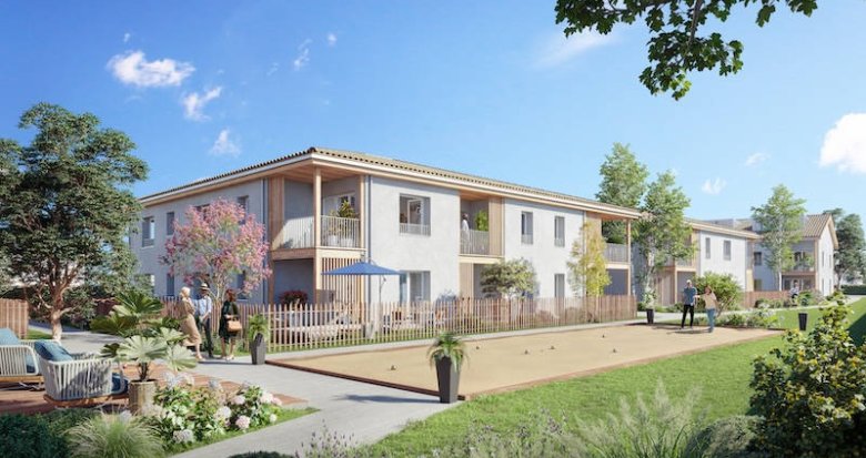 Achat / Vente programme immobilier neuf Léognan au coeur des vignobles et proche de Bordeaux (33850) - Réf. 11884