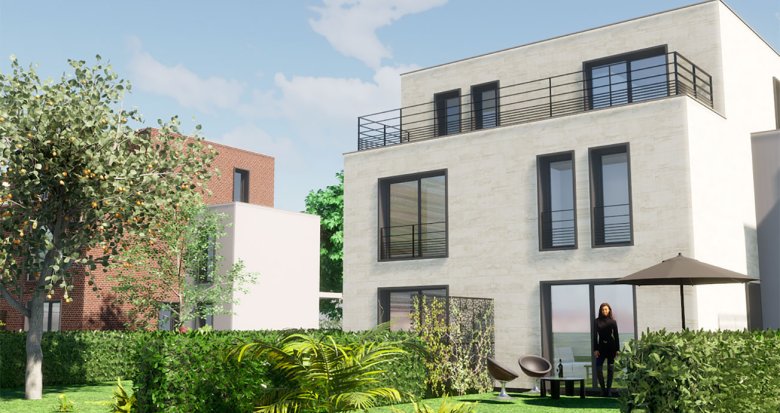 Achat / Vente programme immobilier neuf Mérignac à 10 min à pied du parc de Bourran (33700) - Réf. 9243