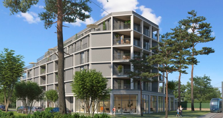 Achat / Vente programme immobilier neuf Mérignac au coeur du nouveau quartier du Parc Mirepin (33700) - Réf. 9245