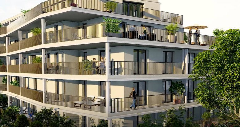 Achat / Vente programme immobilier neuf Mérignac au coeur du nouveau quartier du Parc Mirepin (33700) - Réf. 9245