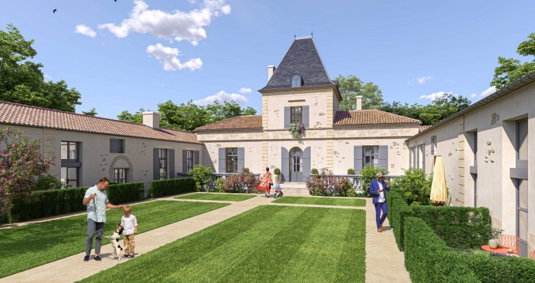 Achat / Vente programme immobilier neuf Mérignac Déficit Foncier à 5 min du centre Mérignac Soleil (33700) - Réf. 9242