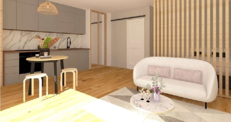 Achat / Vente programme immobilier neuf Pessac résidence Coliving proche tramway B Châtaigneraie (33600) - Réf. 9253