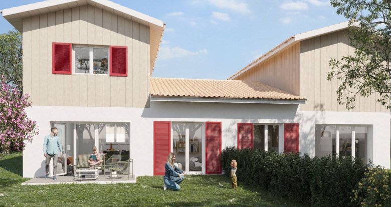 Achat / Vente programme immobilier neuf Salleboeuf à 5 minutes à pied du coeur de ville (33370) - Réf. 9276