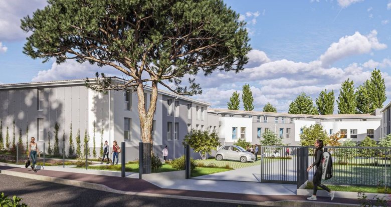 Achat / Vente programme immobilier neuf Villenave-d'Ornon résidence étudiante sud Bordeaux Métropole (33140) - Réf. 9215