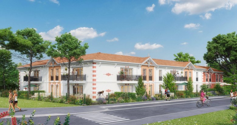 Achat / Vente programme immobilier neuf Gujan-Mestras à 750 mètres de la plage (33470) - Réf. 11498